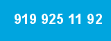 919 925 11 92